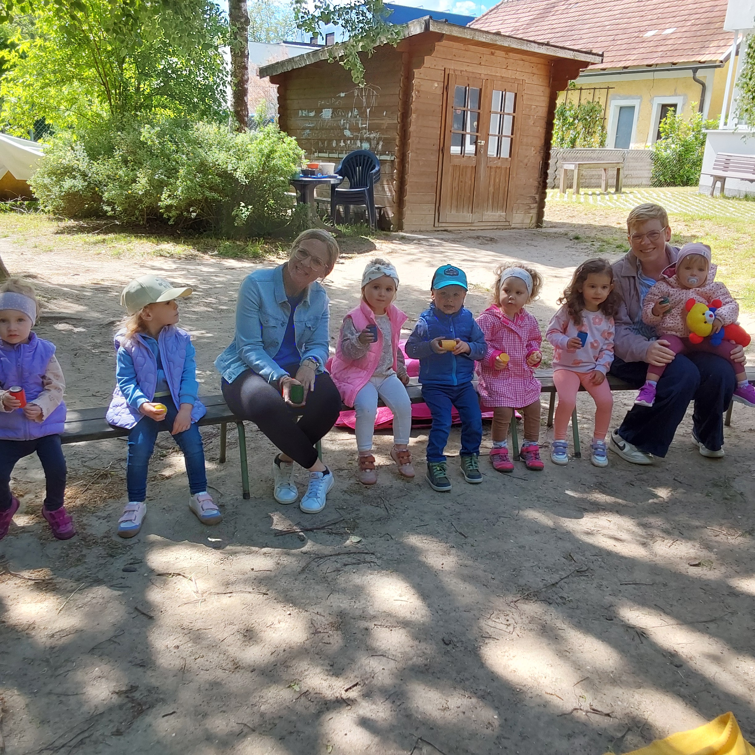 Familienpicknick im Kindergarten & der Krabbelstube