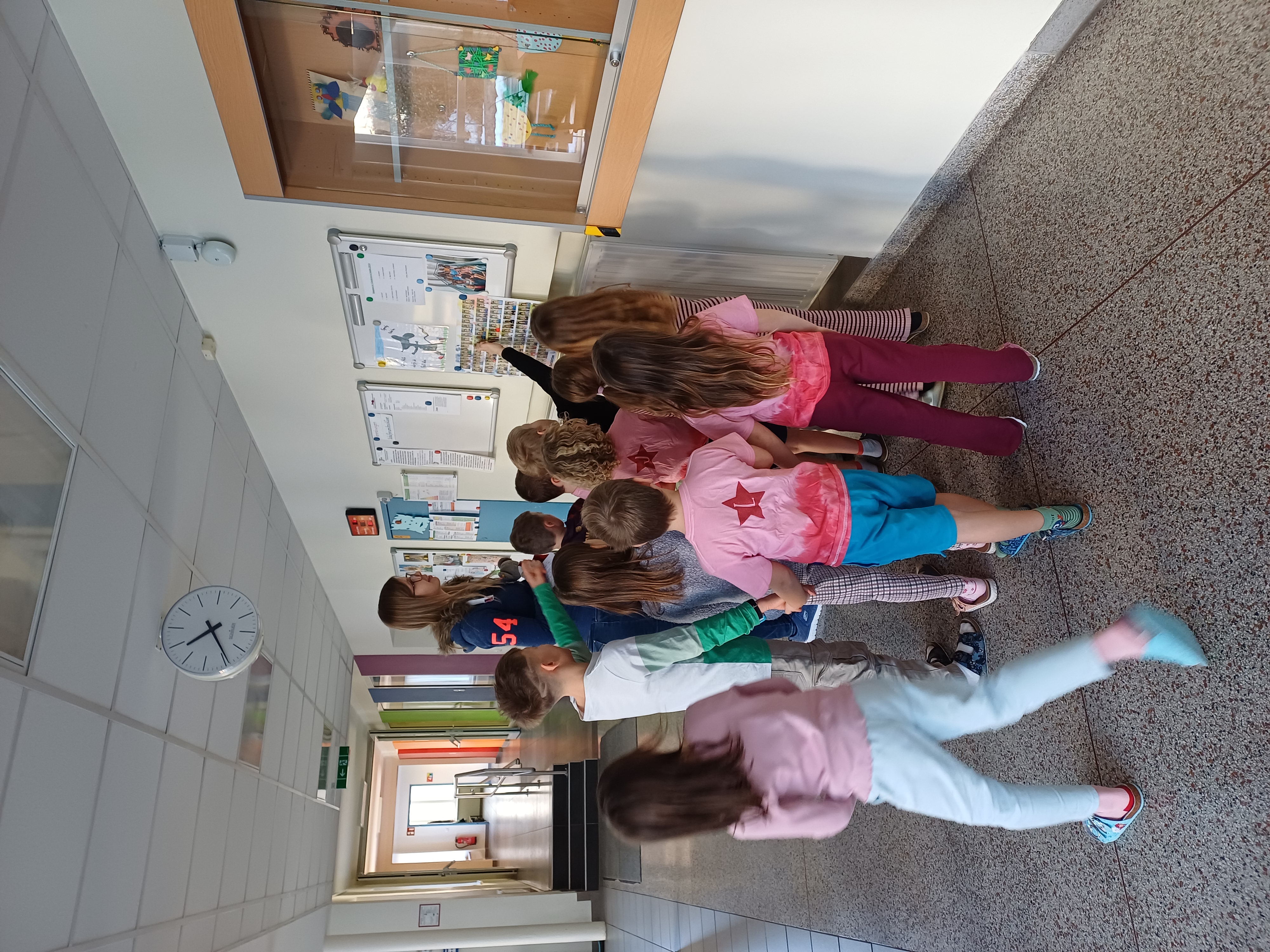 Besuch der Schulanfänger-Kinder in der VS Buchkirchen