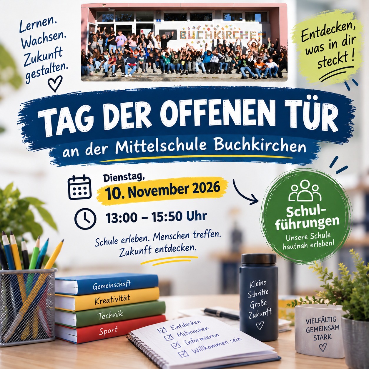 Einladung zum Tag der offenen Tür