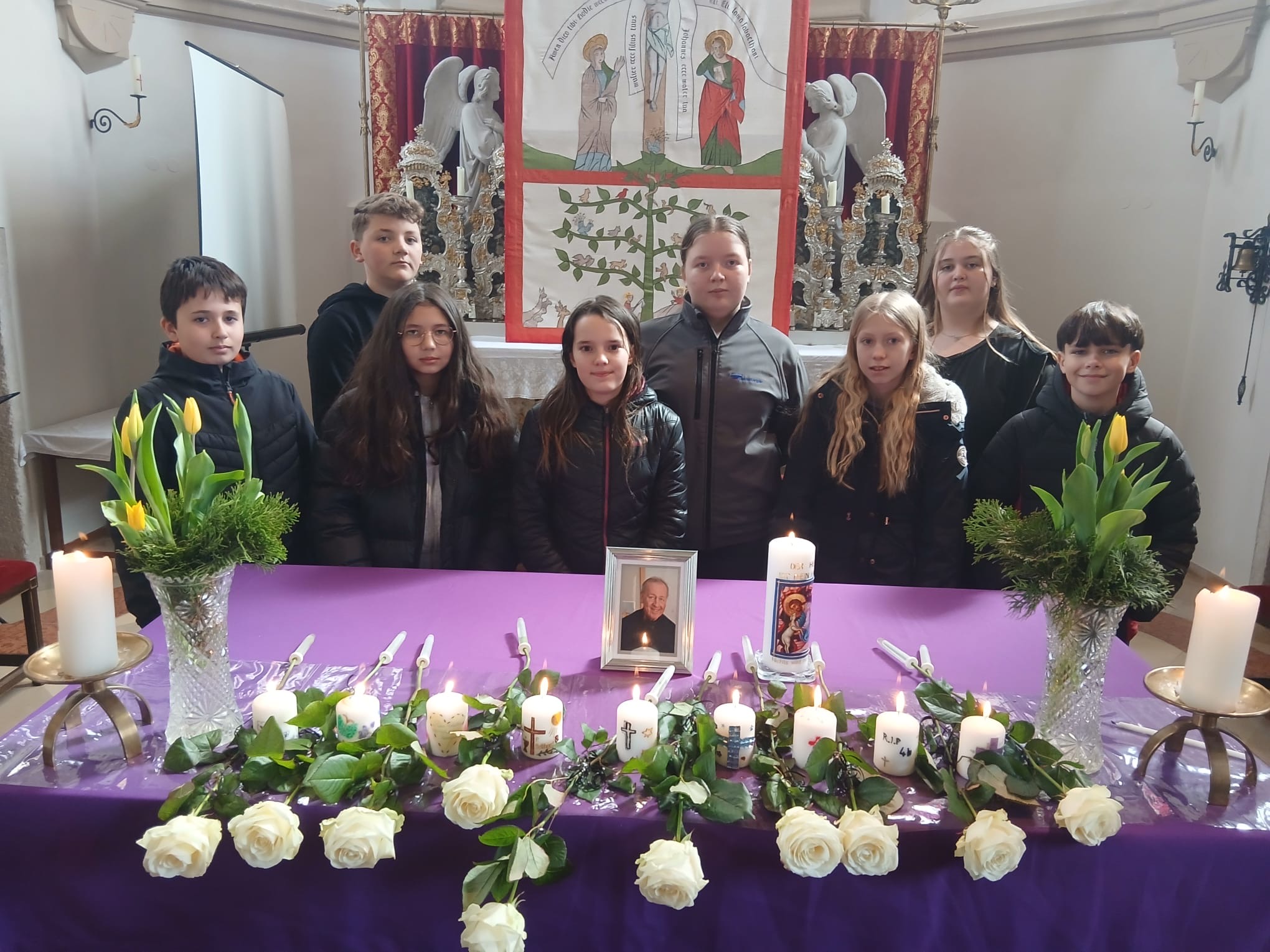 Ostergottesdienst mit Abschied von P. Gotthard