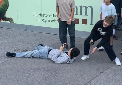 Voller Einsatz Beim Fotografieren